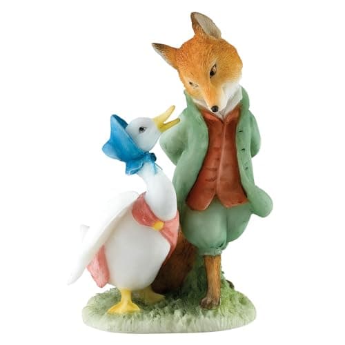 Image of Beatrix Potter Jemima & Foxy Figurine