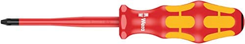 Image of Kraftform Plus 165iS VDE Slimline Screwdriver Pozidriv Tip PZ2 x 100mm
