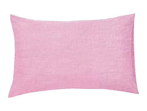Image of 100% Brushed Cotton Soft Flannelette Pillowcase Pair Available (Pink)