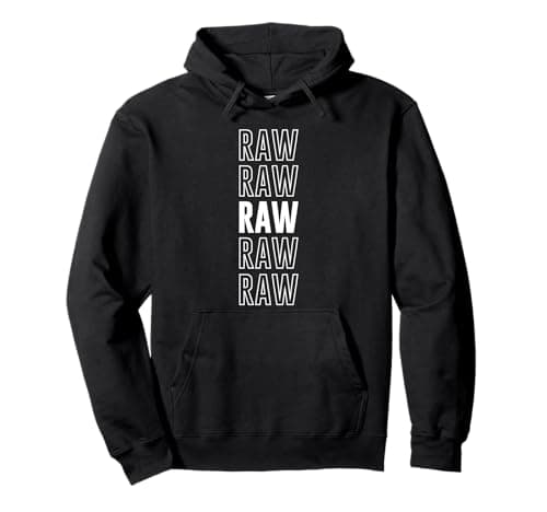 Image of Raw Pullover Hoodie