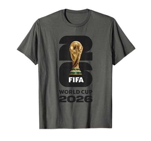 Image of FIFA World CUP26 FIFA Gold Trophy T-Shirt
