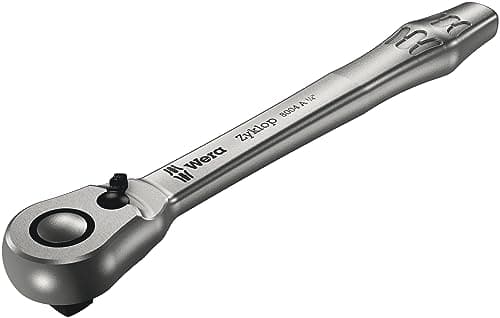 Image of Wera 05004004001 8004 A Zyklop Metal Ratchet with Switch Lever and 1/4" Drive