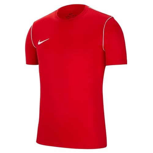 Image of NIKE Unisex Kids Y Nk Dry Park20 Top T shirt, University Red/White/White, S UK