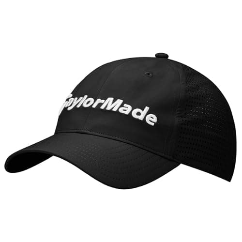 Image of TaylorMade Golf Men's Litetech Hat, Black, One Size