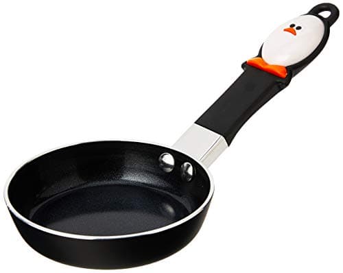 Image of Joie Mini Nonstick Fry Pan – 4.5-Inch Nonstick Egg Pan with Heat-Resistant Handle, BPA & PFOA-Free, Compact & Easy to Store, Black