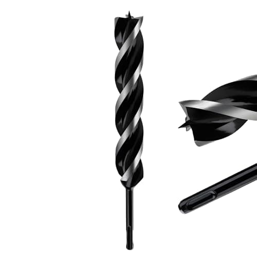Image of MOXPIFY Extra Long 32mm x 300mm Auger Drill Bit SDS Plus, SDS Wood Auger Drill Bits for Woodworking