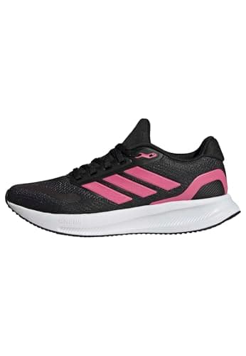 Image of adidas Women's Runfalcon 5 Running Shoes, Core Black/Pink Fusion/Cloud White, 5 UK
