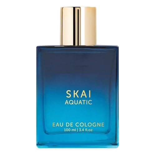Image of Luxury Skai Aquatic Unisex | Long Lasting | 100ml | Perfume for Man and Woman | Bergamot, Lavender & Patchouli | Woody & Citrus Premium Fragrance for Men and Women