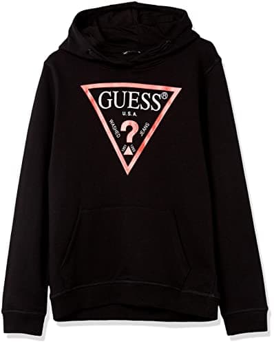 Image of GUESS Kids Logo OTH Hoodie Black 14 Years