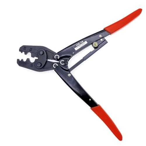 Image of JZK HS-16-6AWG 1.25-16mm Cable Lug Crimper Crimp Connector Pliers Crimping Tool Bare Terminal Wire Plier