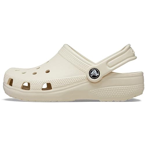 Image of Crocs Unisex Kids Classic Clog T Clog, Bone, 5 UK Child