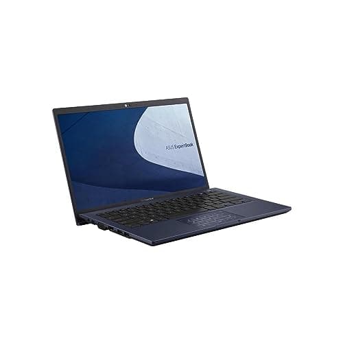 Image of ASUS ExpertBook B1 Business Laptop, 14” FHD, Intel Core i5-1135G7, 512GB SSD, 8GB RAM, Military Grade Durable, AI Noise Cancelling, Webcam Privacy Shield, Win 10 Pro, Star Black, B1400CEA-XH54