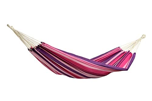 Image of Amazonas hammock Tahiti Candy weatherproof UV-resistant 200cm x 100cm up to 120kg colorful stripes