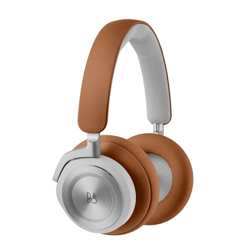 Image of Bang & Olufsen Beoplay HX – Premium Over-Ear Wireless Bluetooth Headphones, Active Noise Cancelling, 40 Hours Battery, 6 Microphones, Headset for Work with Carrying case - Timber