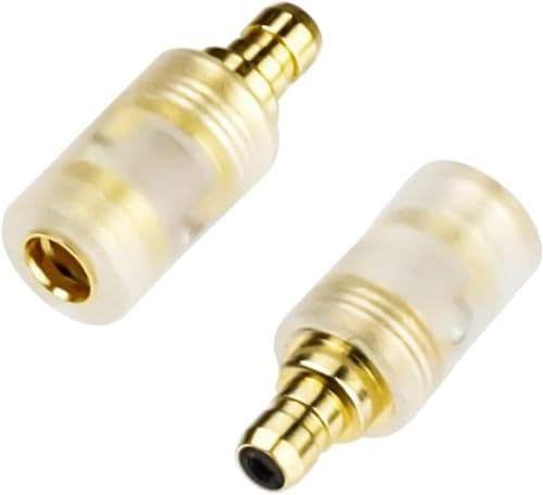 Image of okcsc Adapters for Sennheiser IE100/IE400/IE500 Pro Earbuds Male to mmcx Cable Female Compatible for IE100 wireless Lossless Sound Quality for Earbuds One Pair of Headphone Converter Transparent
