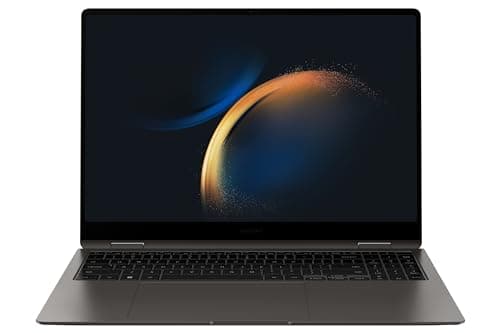 Image of Samsung Galaxy Book3 Pro 360 Wi-Fi Laptop 16.5 Inch Intel Core Processor 16GB RAM 512GB Storage Graphite Enterprise Edition