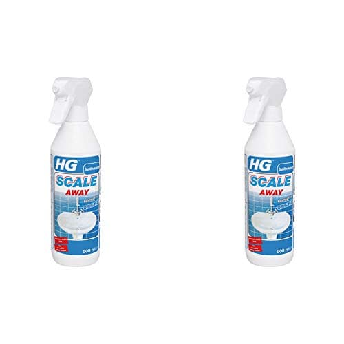 Image of HG Scale Away Bathroom or Kitchen Foam Spray Ideal Home or Office 500ml (2 Sprays)