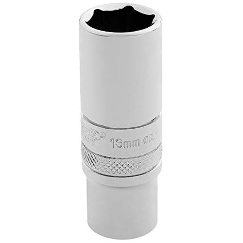 Image of Draper 32762 1/4 Inch Square Drive Hi-Torq 6 Point Metric Deep Socket, 13mm, Blue