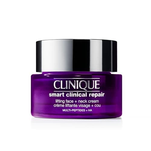 Image of Clinique Smart Clinical Repair Lifting Face + Neck Cream With 9% Peptides + Hyaluronic Acid | Anti-Ageing + Hydrating