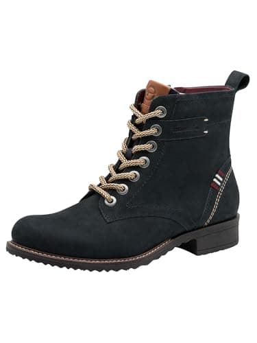 Image of Tamaris Women's Flat Boots, navy, 39 EU