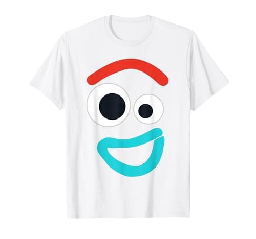 Image of Disney and PIXAR Toy Story 4 Forky Smiling Costume T-Shirt