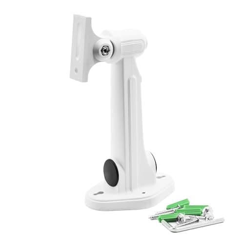 Image of JJWNMLL Adjustable Security Camera Bracket,Wall Mount Camera Bracket Stand DS-1212S with Screws,for Home Surveillance System Mounting