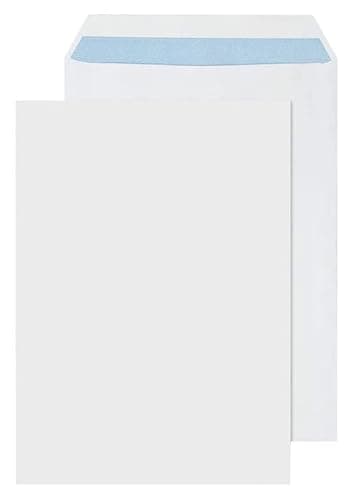 Image of 50 x White Mailing Envelopes Self Seal for Posting mailing Home Office and Ecommerce – A4 A5 DL (A5)