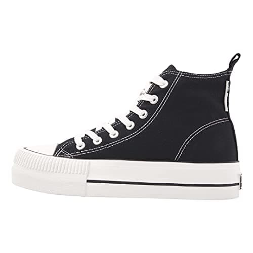 Image of British Knights Women's Kaya MID Trainers, Black, 38 EU