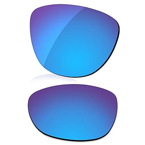 Image of LenzReborn Polarized Lens Replacement for Oakley Frogskins OO9013 Sunglass - Ice Blue - Polarized Mirrored