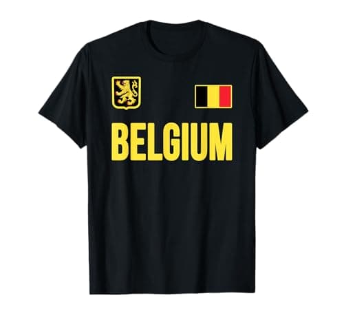Image of Belgium T-shirt Belgian Souvenir Love Gift T-Shirt