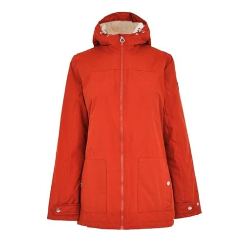 Image of Regatta Bergonia II Waterproof Taped Seams Insulated Hooded Jacket - Burnt Tikka, 10