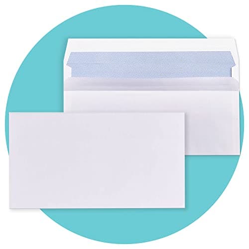 Image of Triplast 20 x DL White Self Seal Security Envelopes (Size: 110x220mm) | Fully Opaque, Self Sealing & Printer Safe Mailing Paper Envelopes | Ideal for Everyday Home, Office & Commercial Use