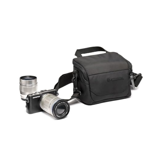 Image of Manfrotto Advanced Shoulder Bag XS III for Reflex and Mirrorless with Lens, Camera Bag, Camera Case with Tripod Mount and Rain Cover