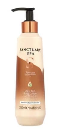 Image of Sanctuary Spa Signature Collection Ultra Rich Body Lotion or Wet Skin Moisturiser (Ultra Rich Body Lotion 250ml)