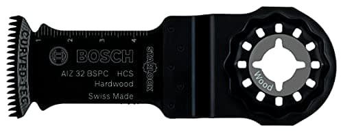 Image of Bosch Professional 1x HCS Plunge Cutting Saw Blade AIZ 32 BSPC (for Hardwood, 50 x 32 mm, Accessory Multitool)