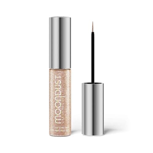 Image of Urban Decay, Moondust Liquid Sparkle Eyeliner, Lightweight Vegan Water Based Formula*, Intense Glitter Payoff with Smooth Application and Long Wear, Buildable Shimmer Shades, 7.5ml