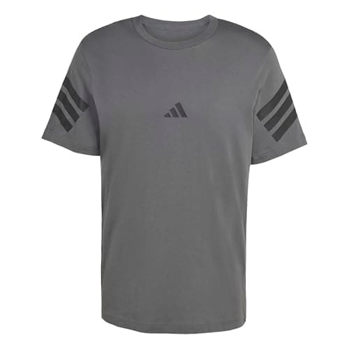 Image of adidas Men's Future Icons Three Stripes TEE, Grey six, S