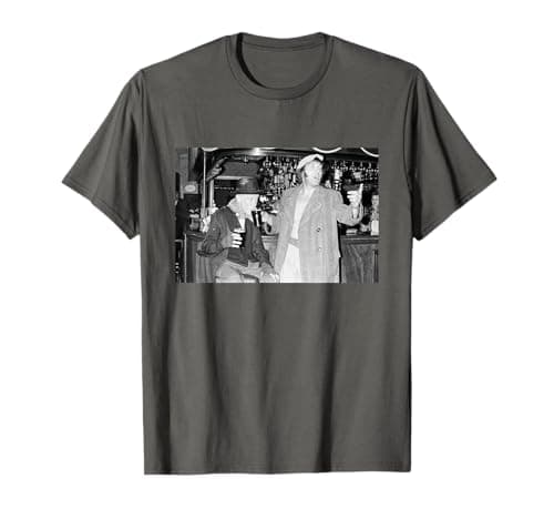 Image of Steptoe and Son Wilfrid Brambell Harry Corbett at The Pub T-Shirt