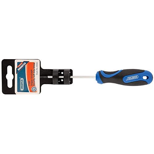 Image of Draper 34262 Tx-Star T10 Tamperproof Security Screwdriver with Soft Grip , Blue