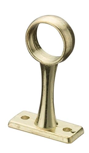 Image of William Hopkins 25mm Brass Plated Wardrobe Centre Bracket
