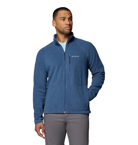 Image of Columbia Men's Fast Trek 2 Full Zip Fleece, Full Zip Fleece Jacket, Dark Mountain, Large