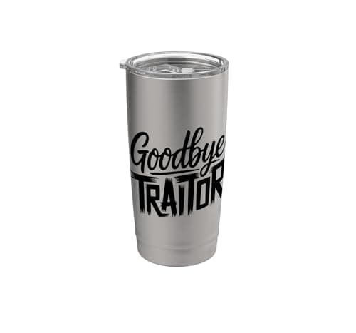 Image of Goodbye Traitor, Colleagues Farewell Coworkers Leaving Stainless Steel Insulated Tumbler
