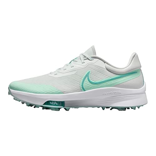 Image of Nike Air Zoom Infinity Tour Next% Men's Golf Shoes, White/Washed Teal/Mint Foam, 8 UK