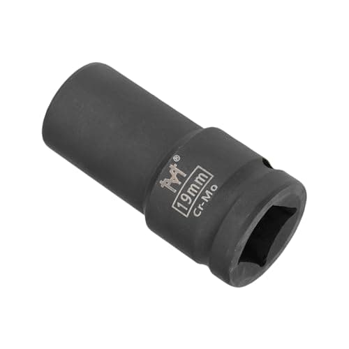 Image of CoCud Deep Impact Socket, 3/4" Drive 19mm Socket, Cr-Mo Steel Hex Wrench Socket - (Applications: for Home Maintenance)