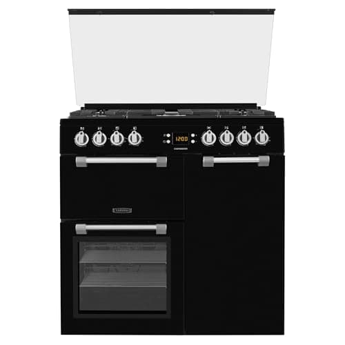 Image of Leisure Chefmaster CC90F531K 90cm Dual Fuel Range Cooker - Black