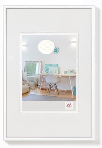 Image of walther design Picture Frame White 15 x 20 cm New Lifestyle Plastic Frame KV520W