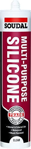 Image of Soudal MPSC Silicone Sealant, Clear