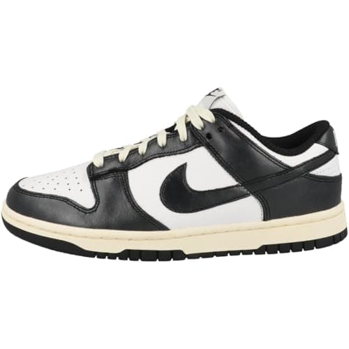 Image of Nike W Dunk Low Women's Basketball Shoes, White Black Coconut Milk Fq8899 100, 7.5 UK