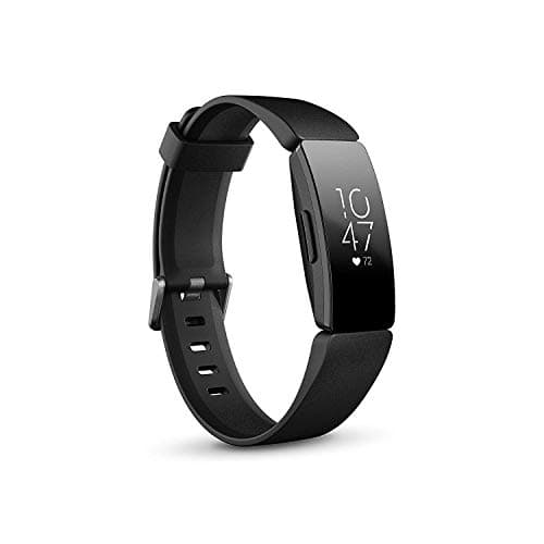 Image of Fitbit Inspire HR Health & Fitness Tracker with Auto-Exercise Recognition, 5 Day Battery, Sleep & Swim Tracking, Black