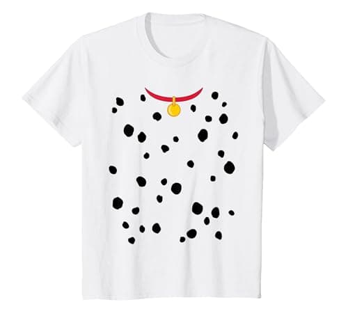 Image of Disney 101 Dalmatians Pongo Costume T-Shirt, Youth, White, Small